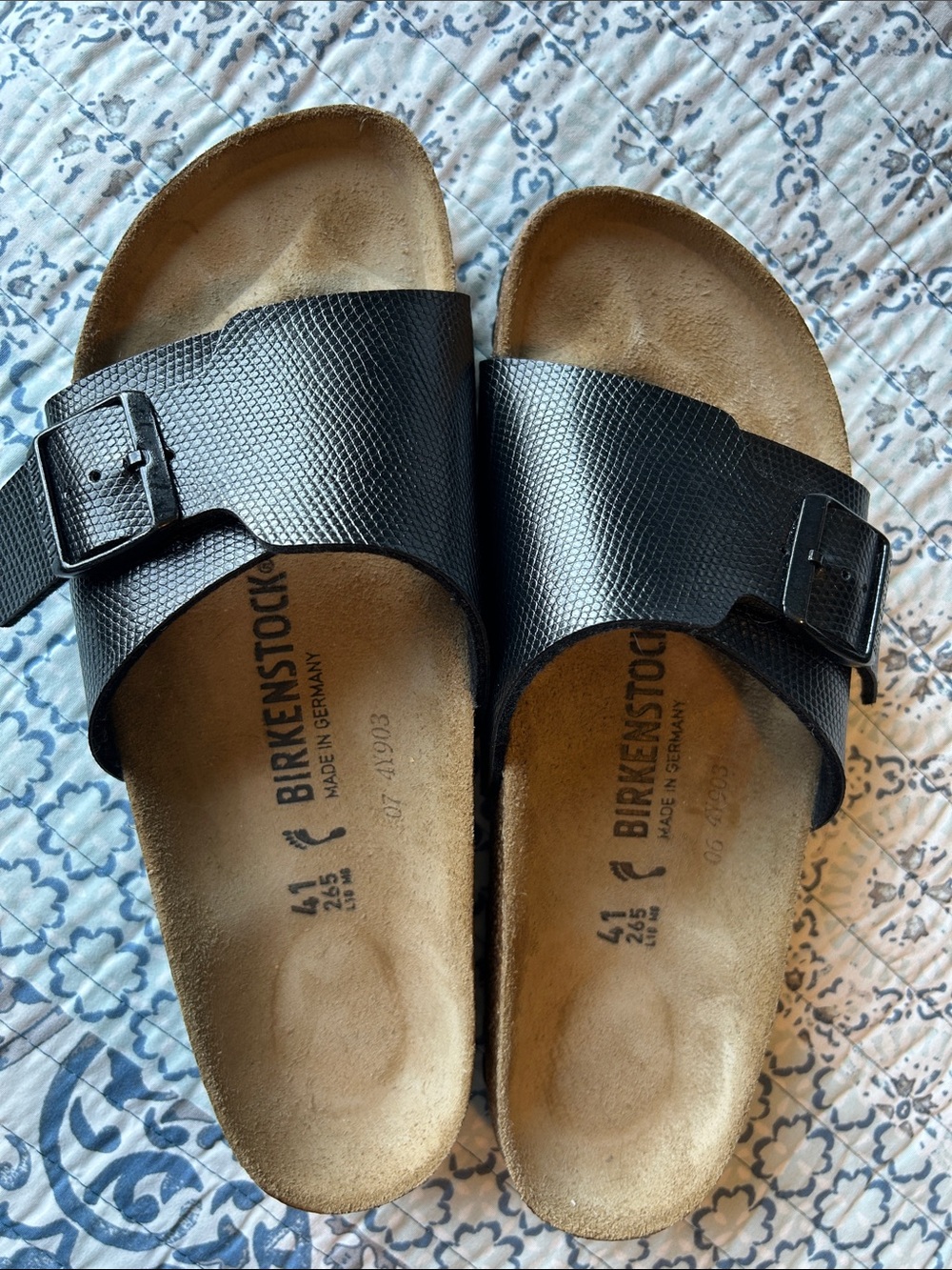 Birkenstock Catalina Single Strap Sandal, Like New,  41N, (US 10)